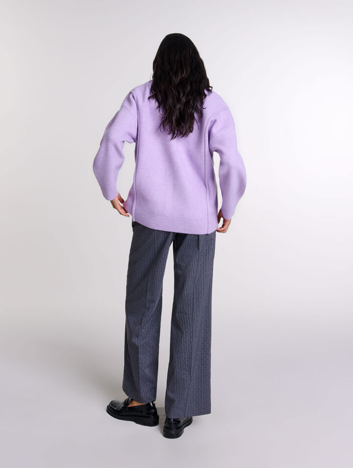 Longline cardigan