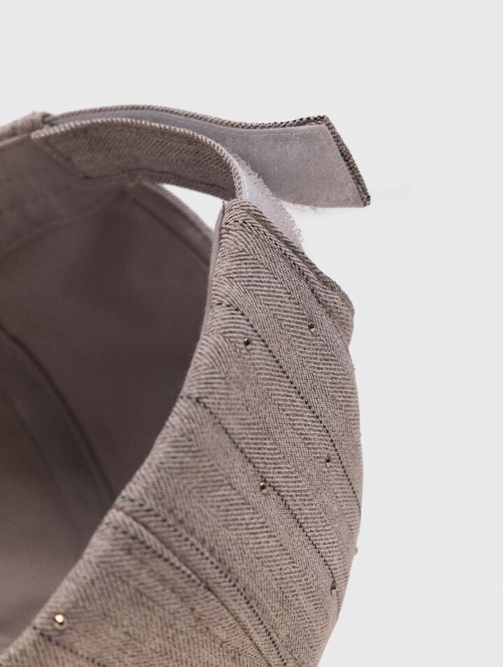 Printed cotton hat