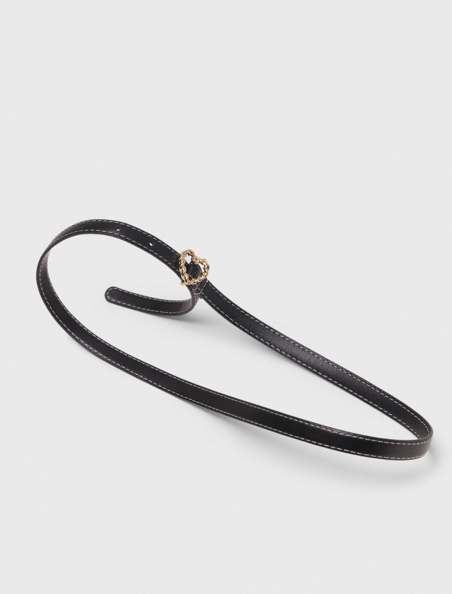 THE RED THREAD S heart belt ブラック the red thread S heart belt