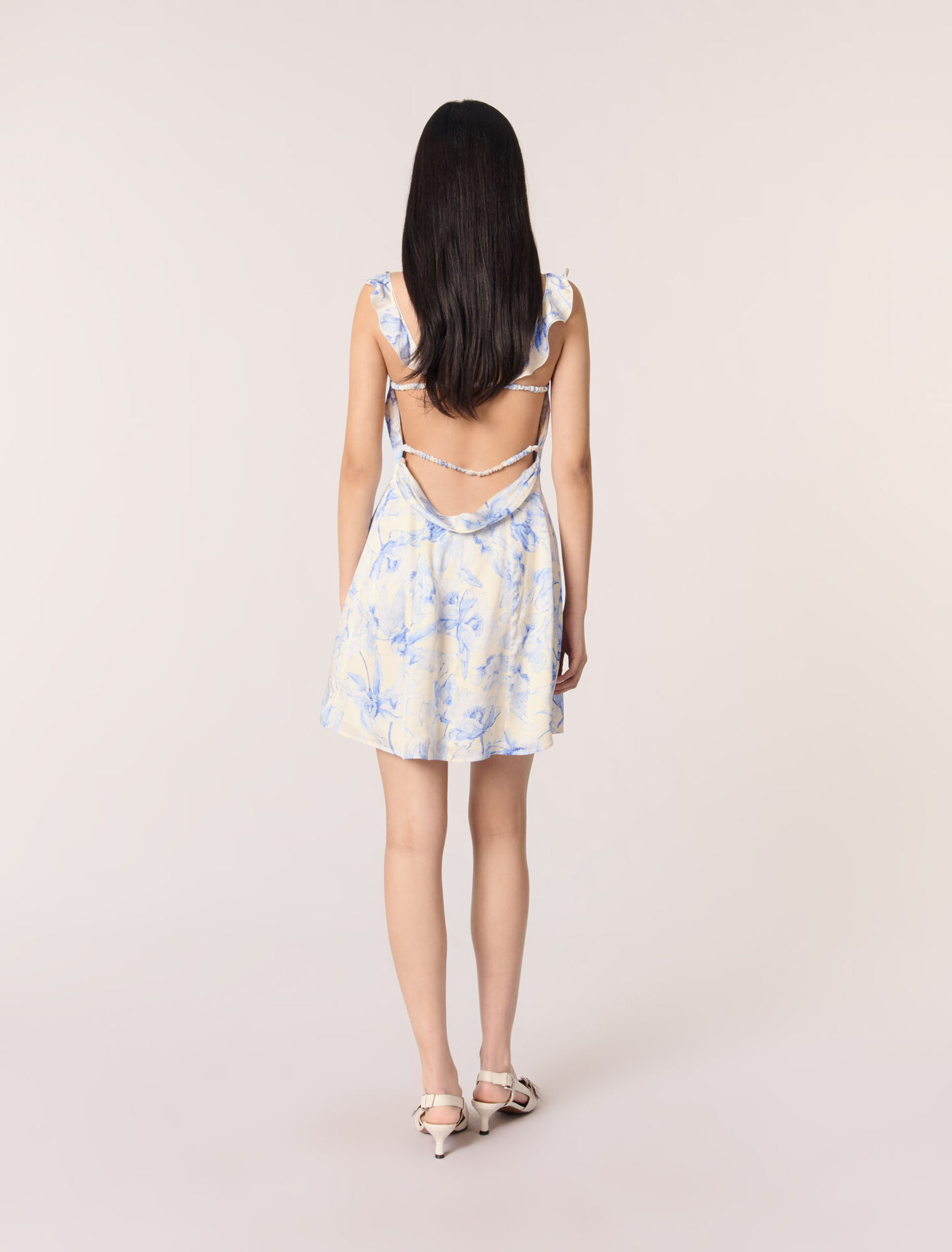 Mini patterned dress