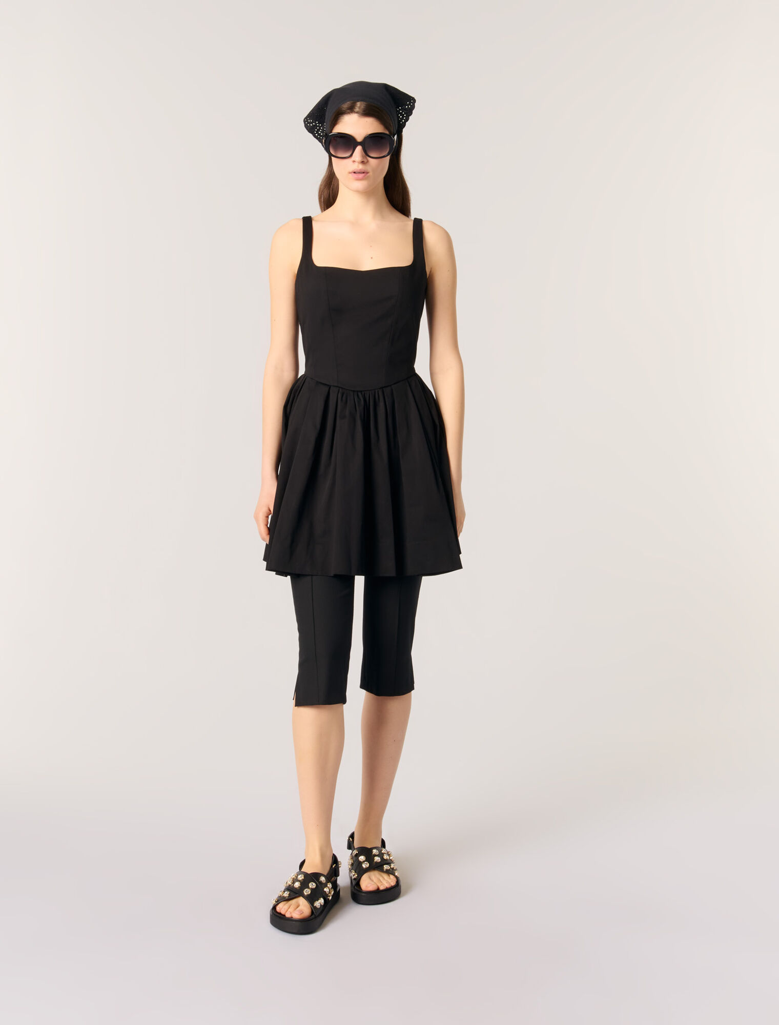 Mini cotton dress