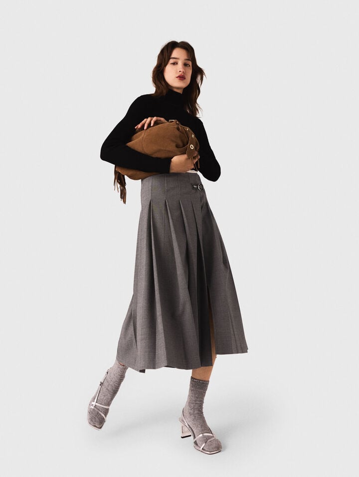 Long pleated skirt Long pleated skirt