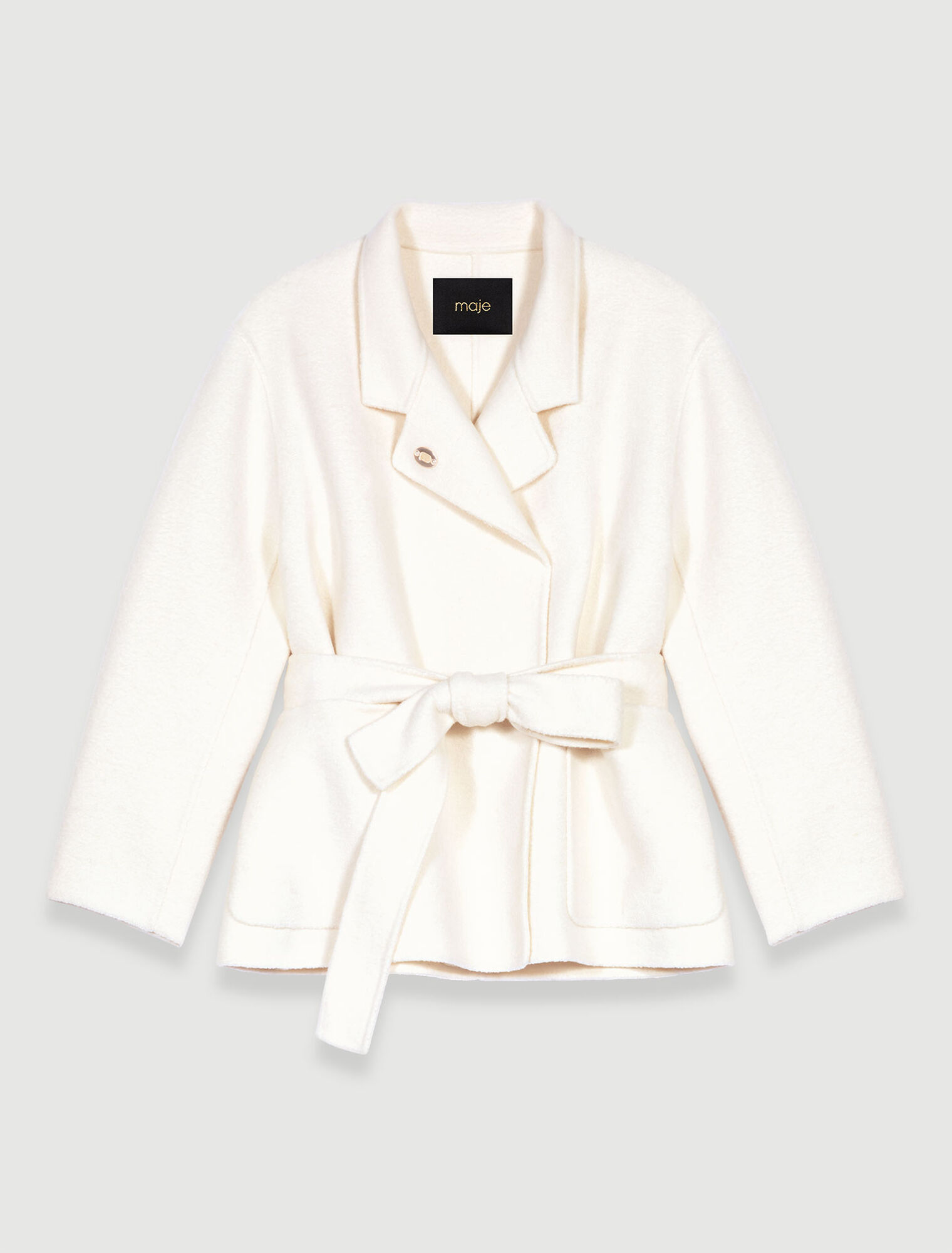 Structured wool jacket