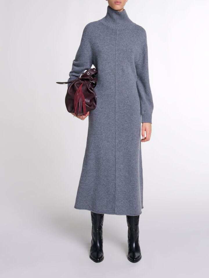 Knit maxi dress