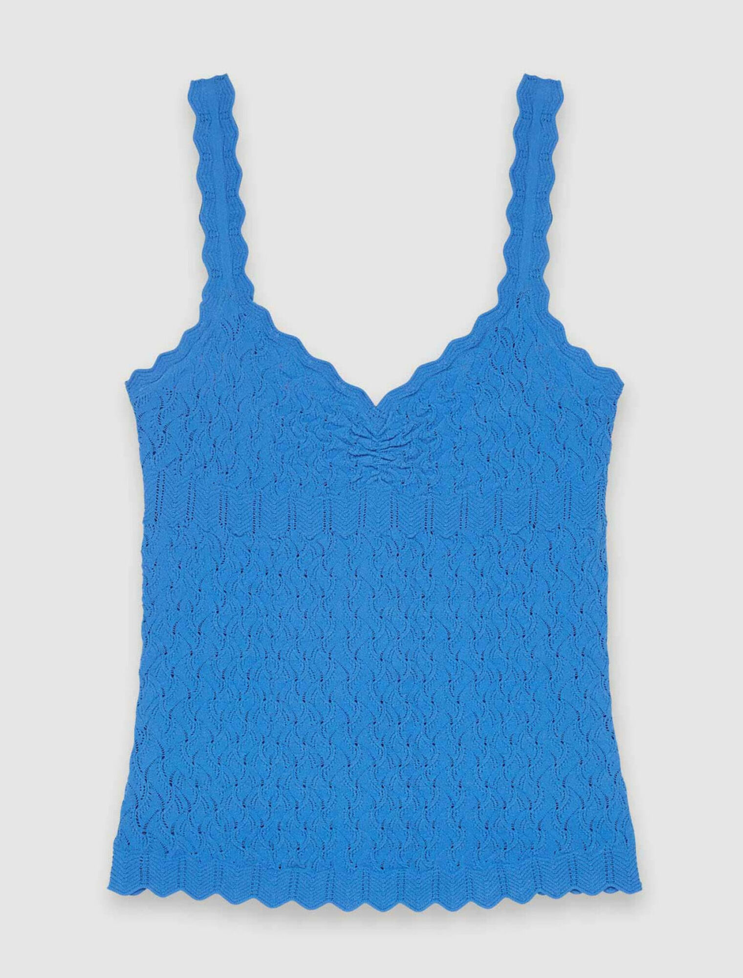 Pointelle tank top