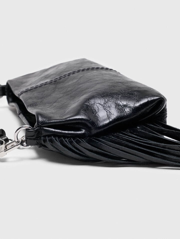 Patent leather Miss M clutch bag