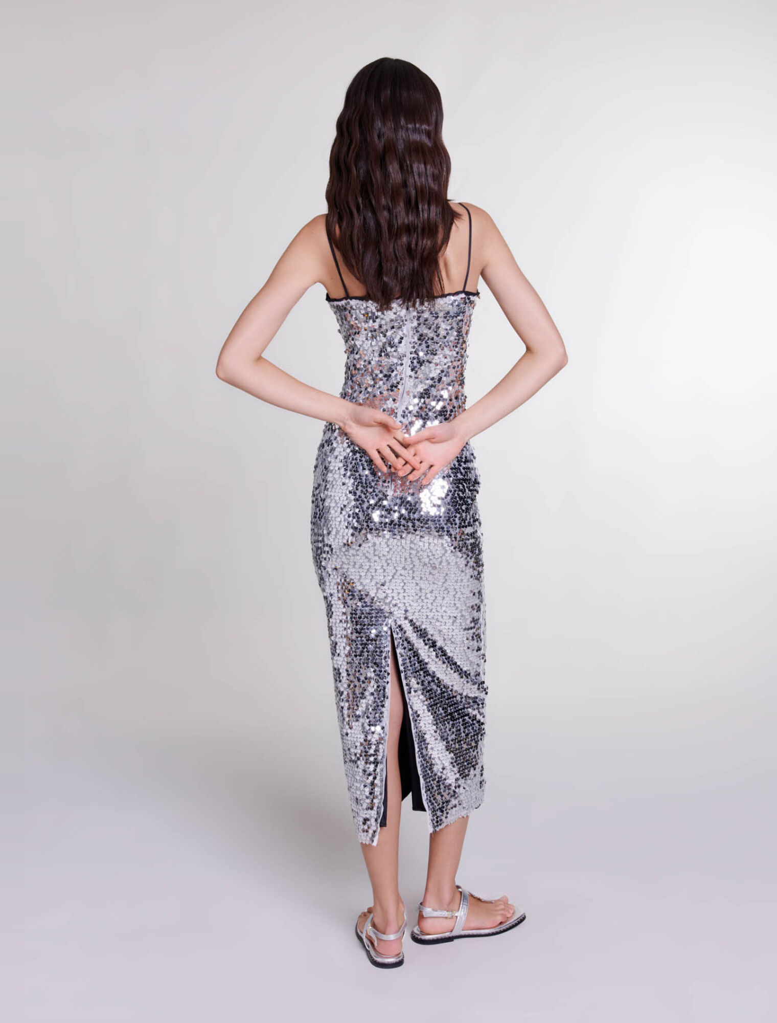 Sequin maxi dress
