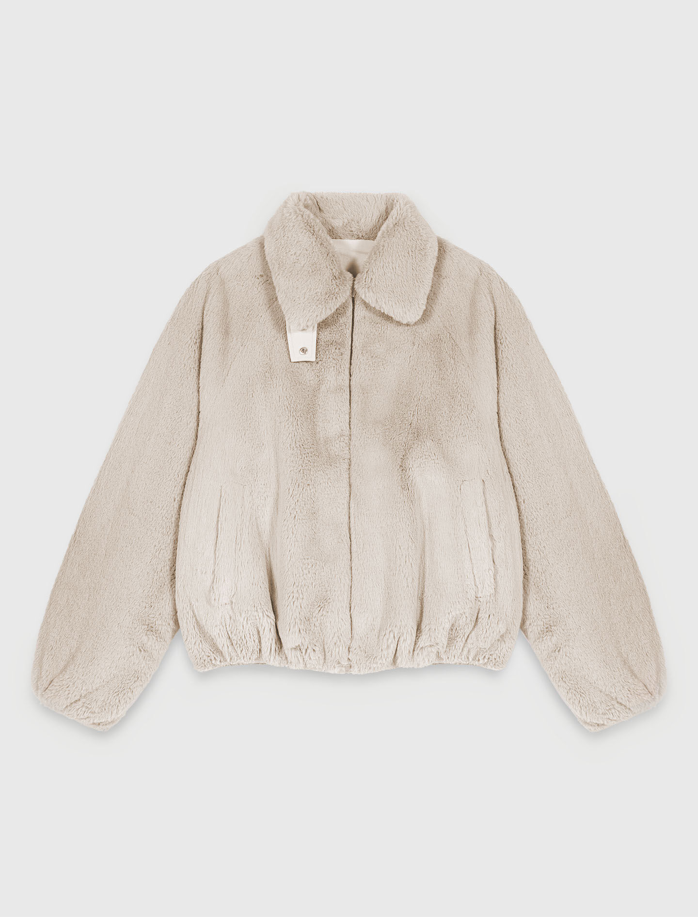 Reversible Faux Fur Puffer Jacket
