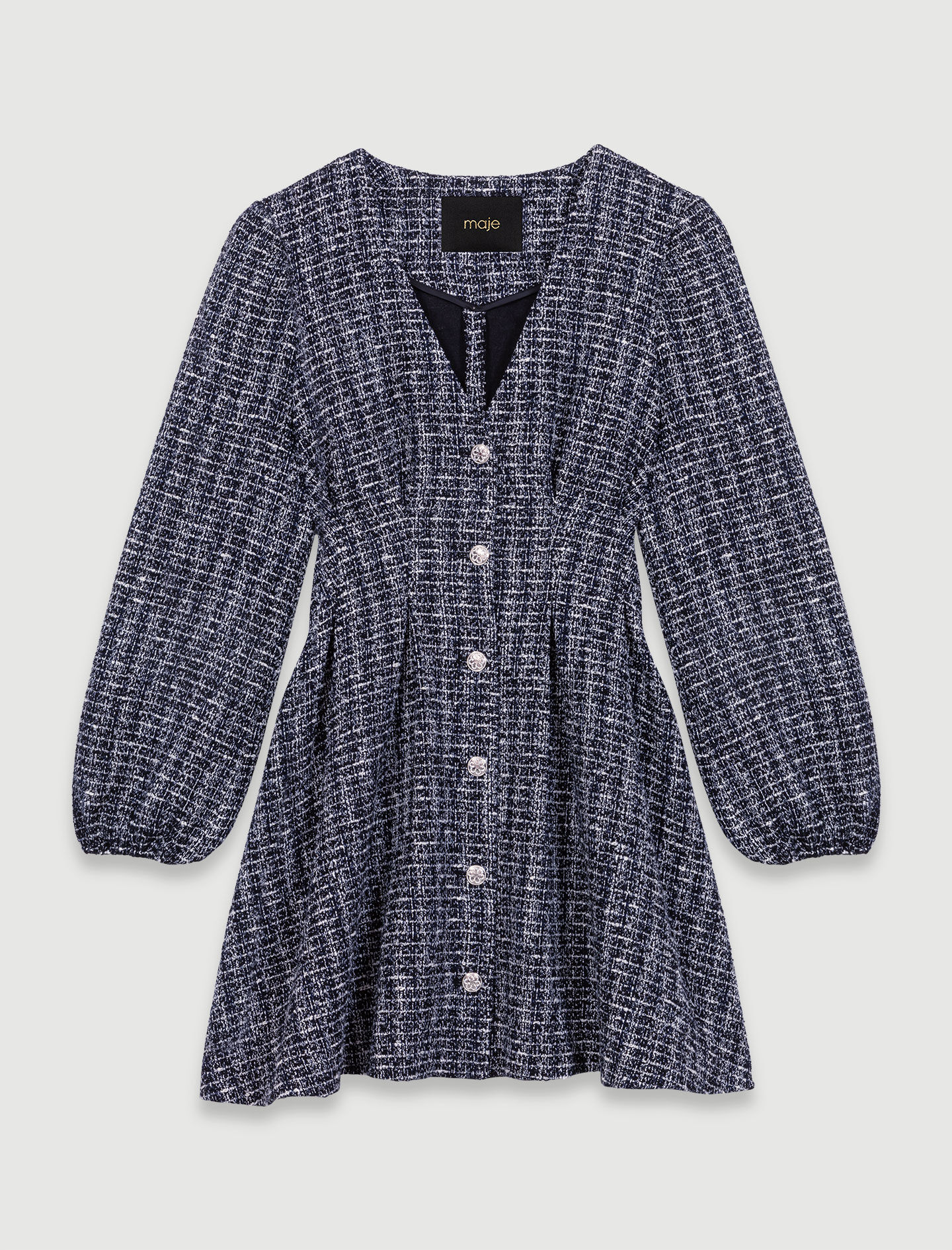 Short tweed dress