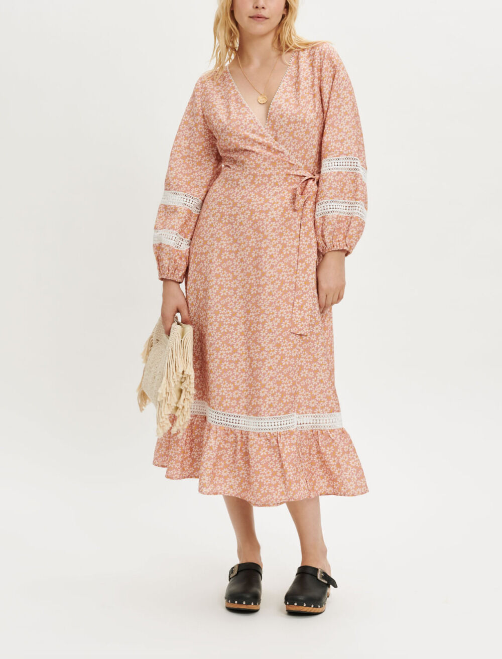 Maje daisy print dress outlet