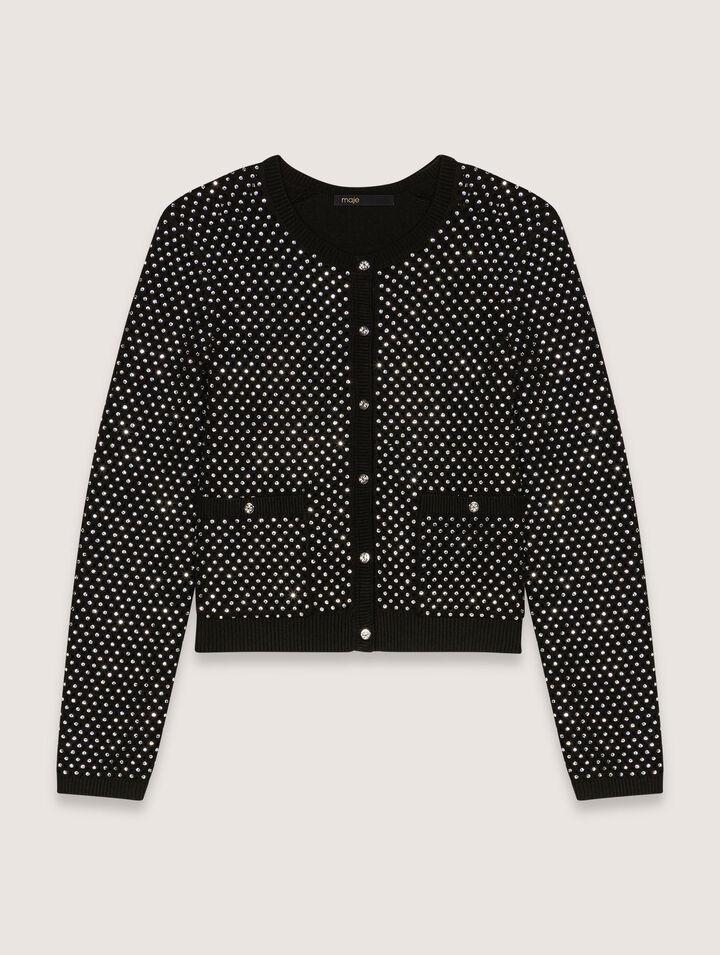 Rhinestone cardigan