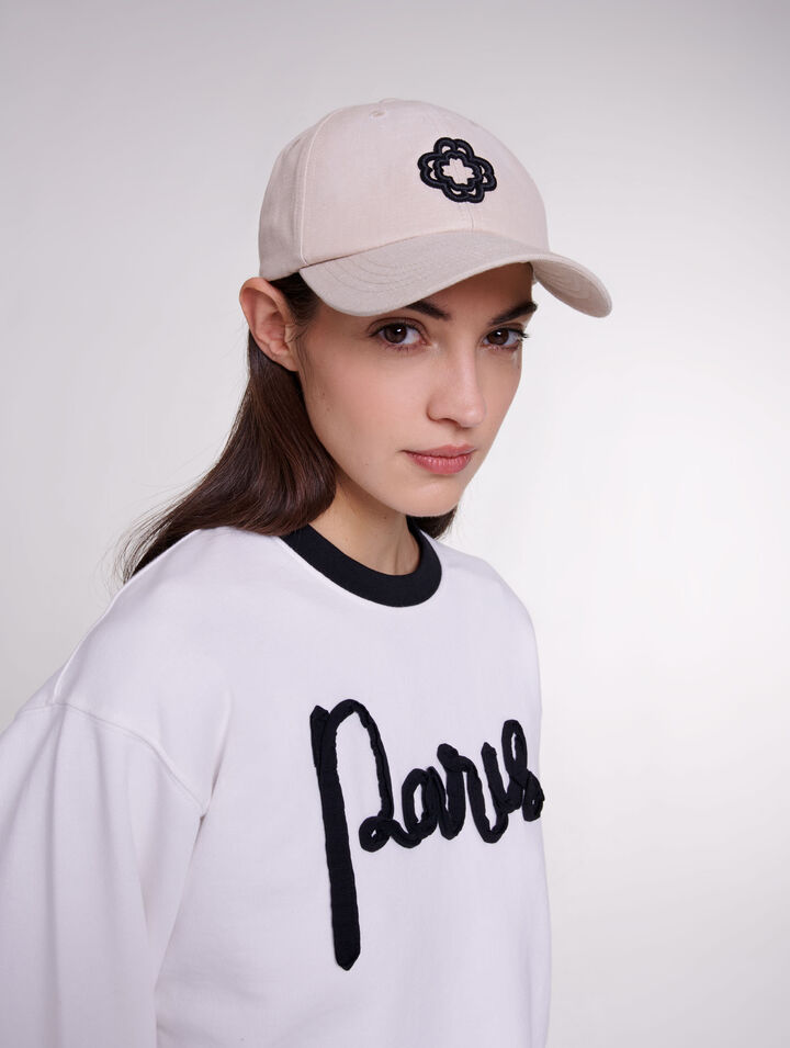 Cropped sweatshirt