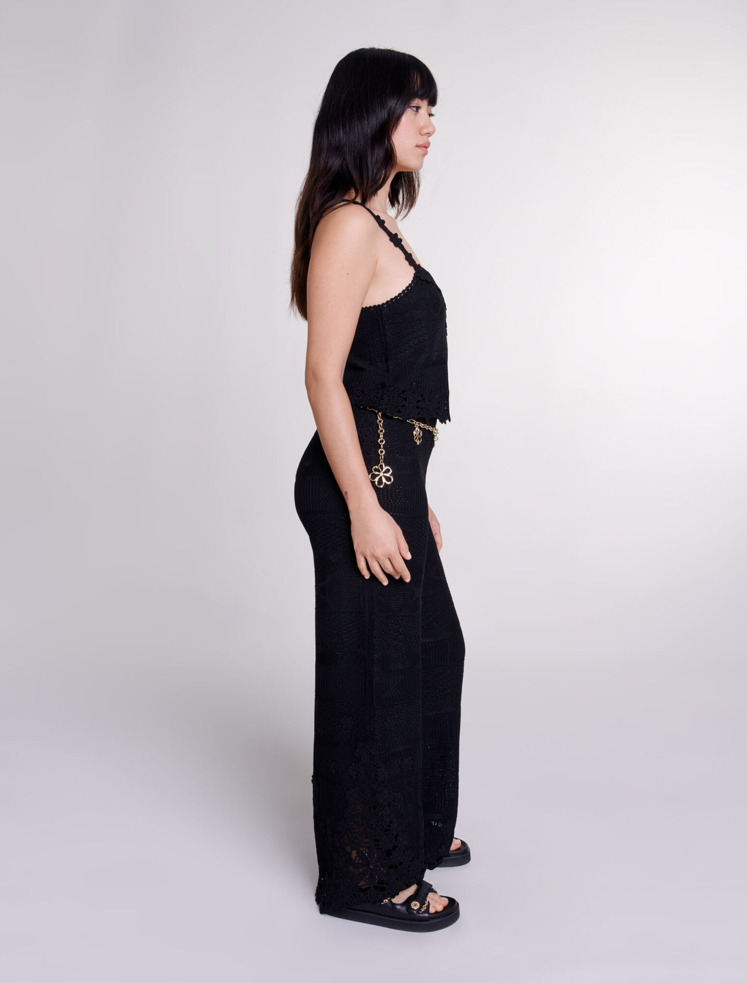Crochet trousers