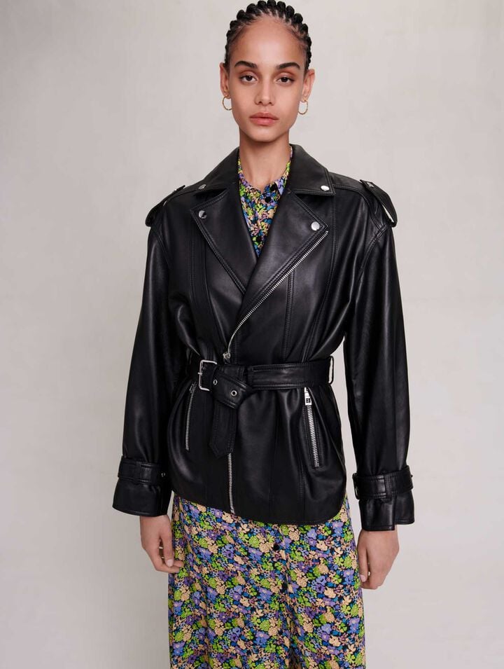Leather jacket