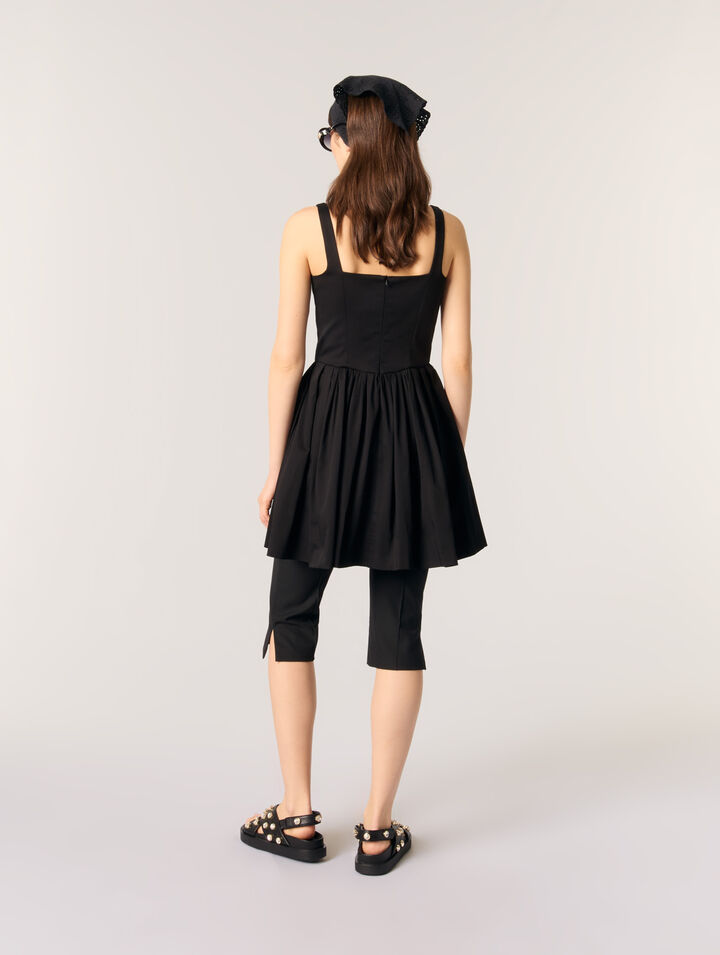 Mini cotton dress