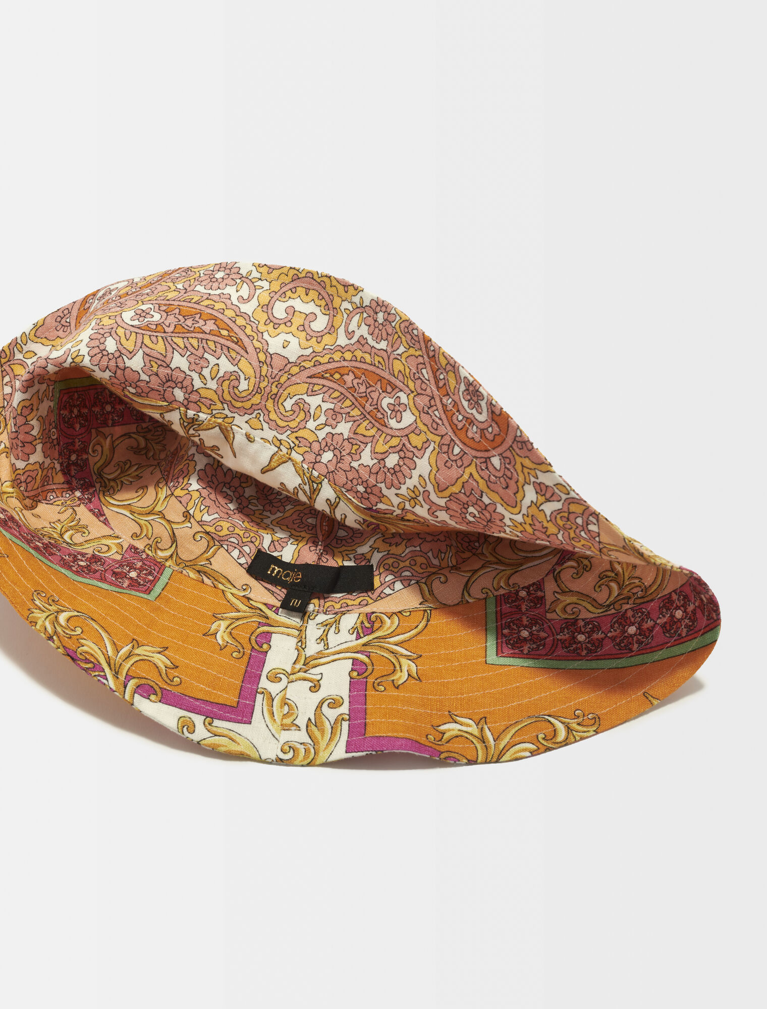 Printed bucket hat