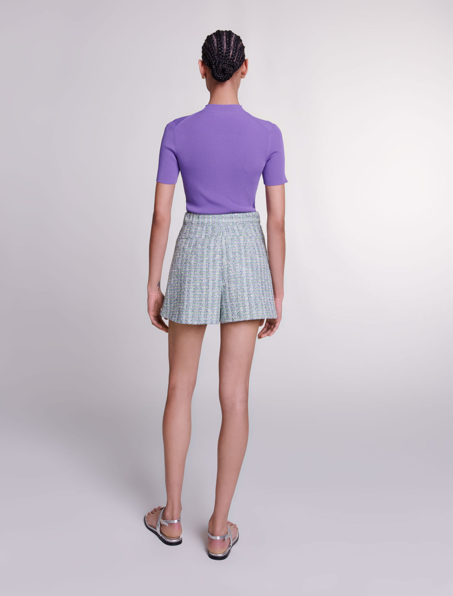 Tweed shorts