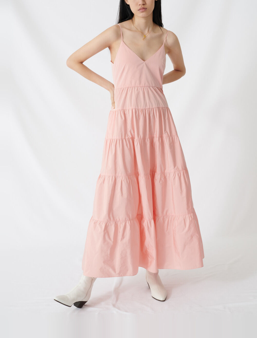 Thin maxi dress on sale