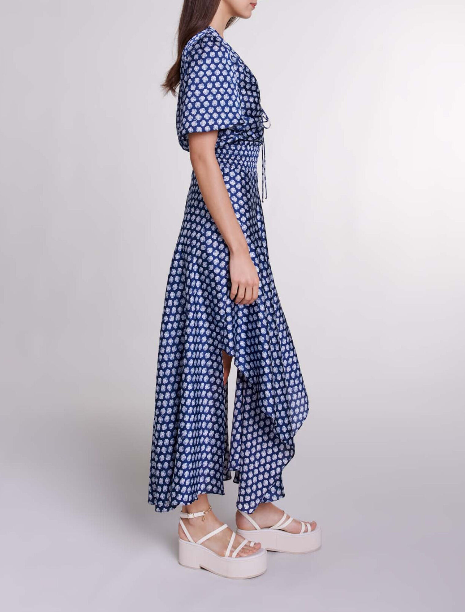 Patterned maxi dress