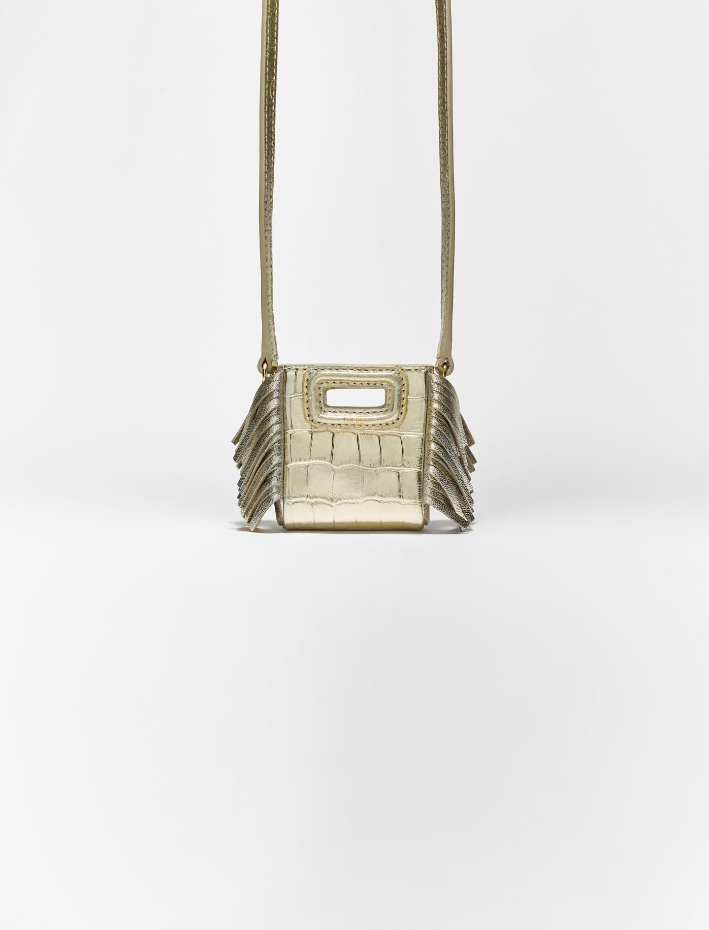 Mini M Bag for Airpods Denim - Jeans For Women | Maje