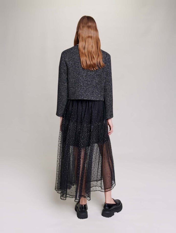 Short beaded jacket