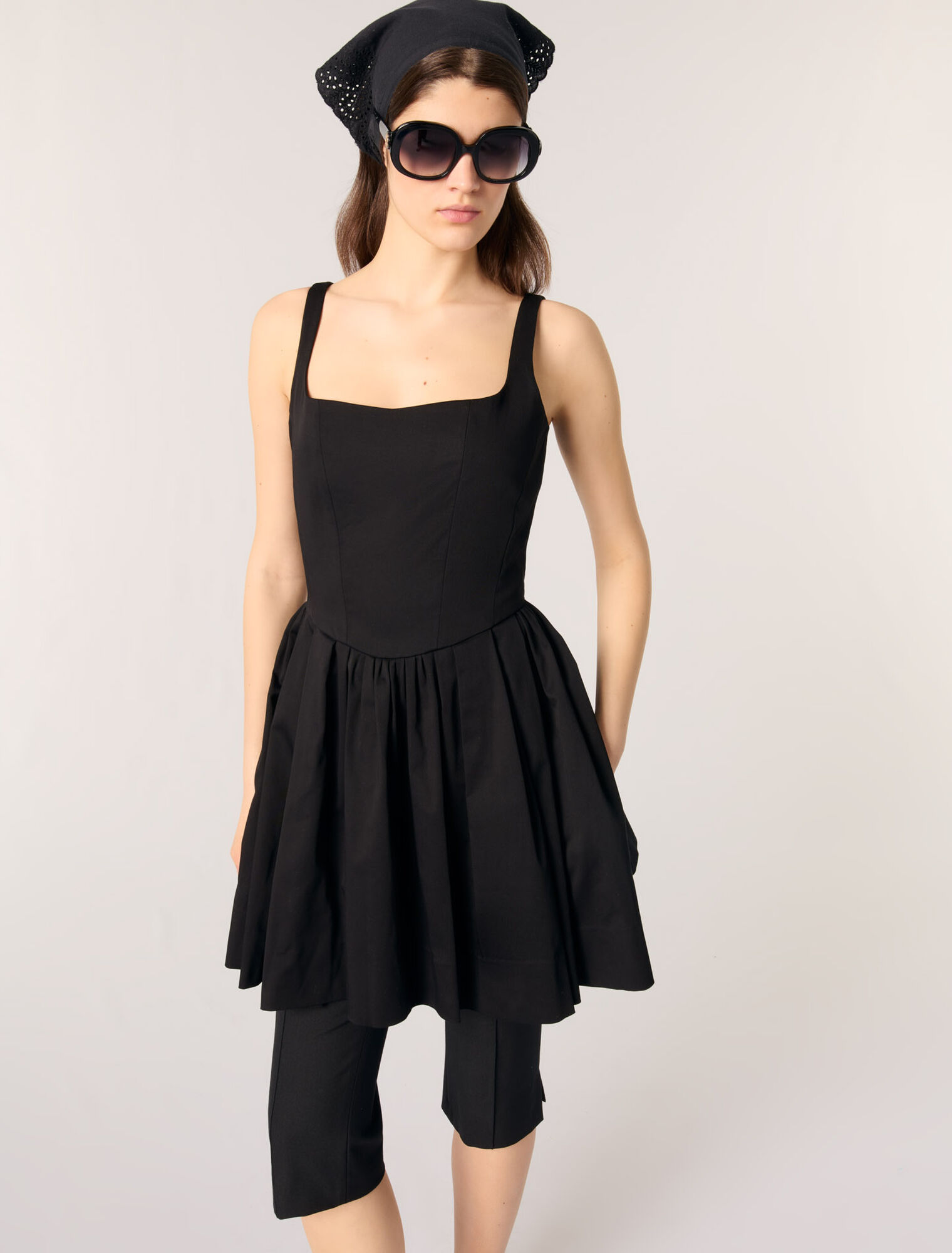 Mini cotton dress