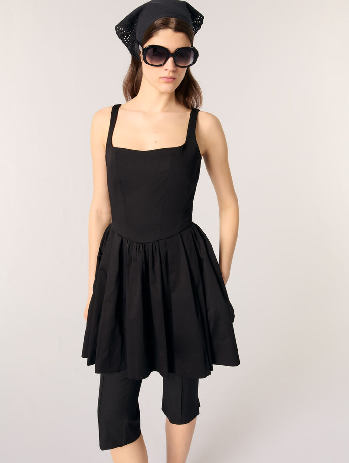 Mini cotton dress