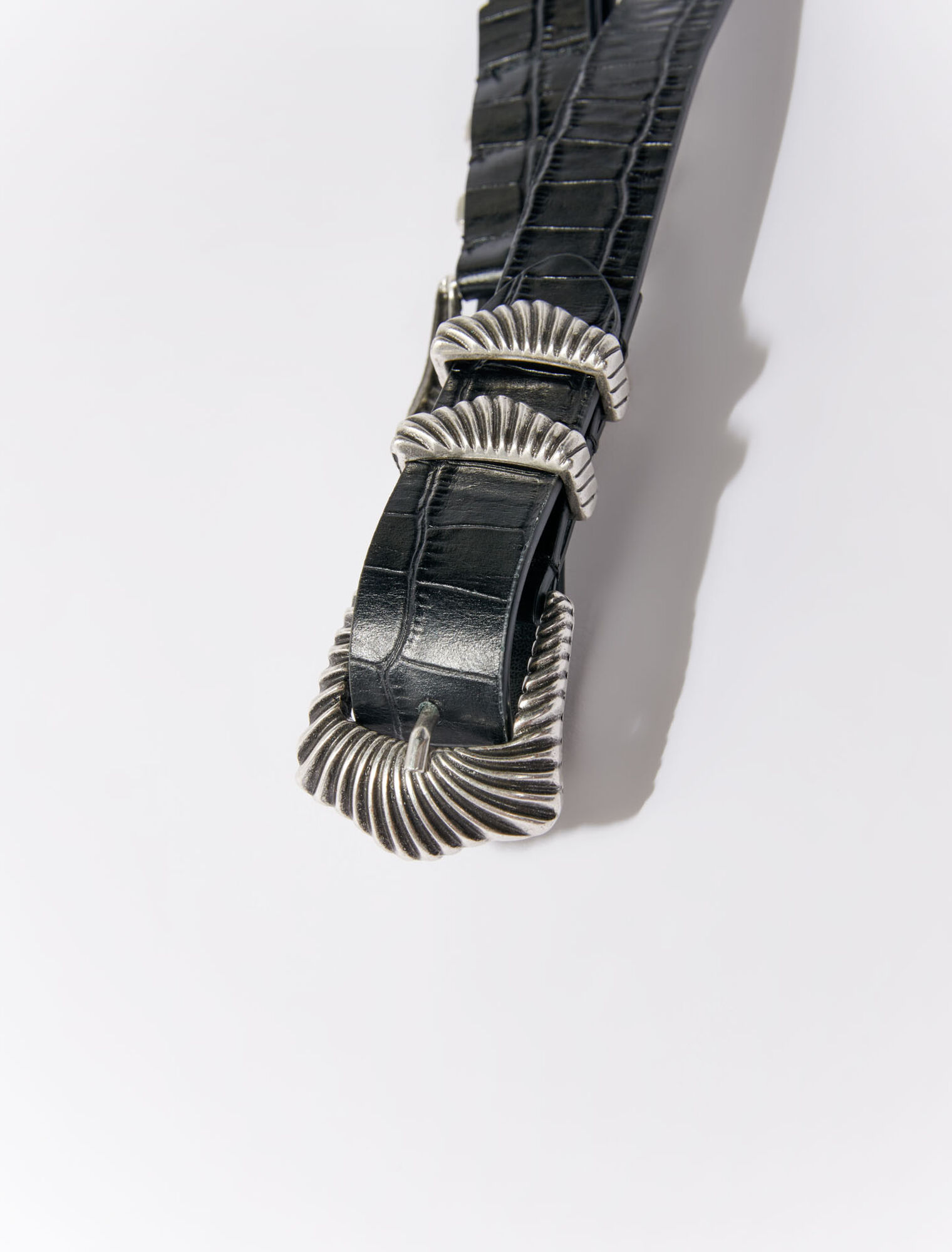 Double buckle belt