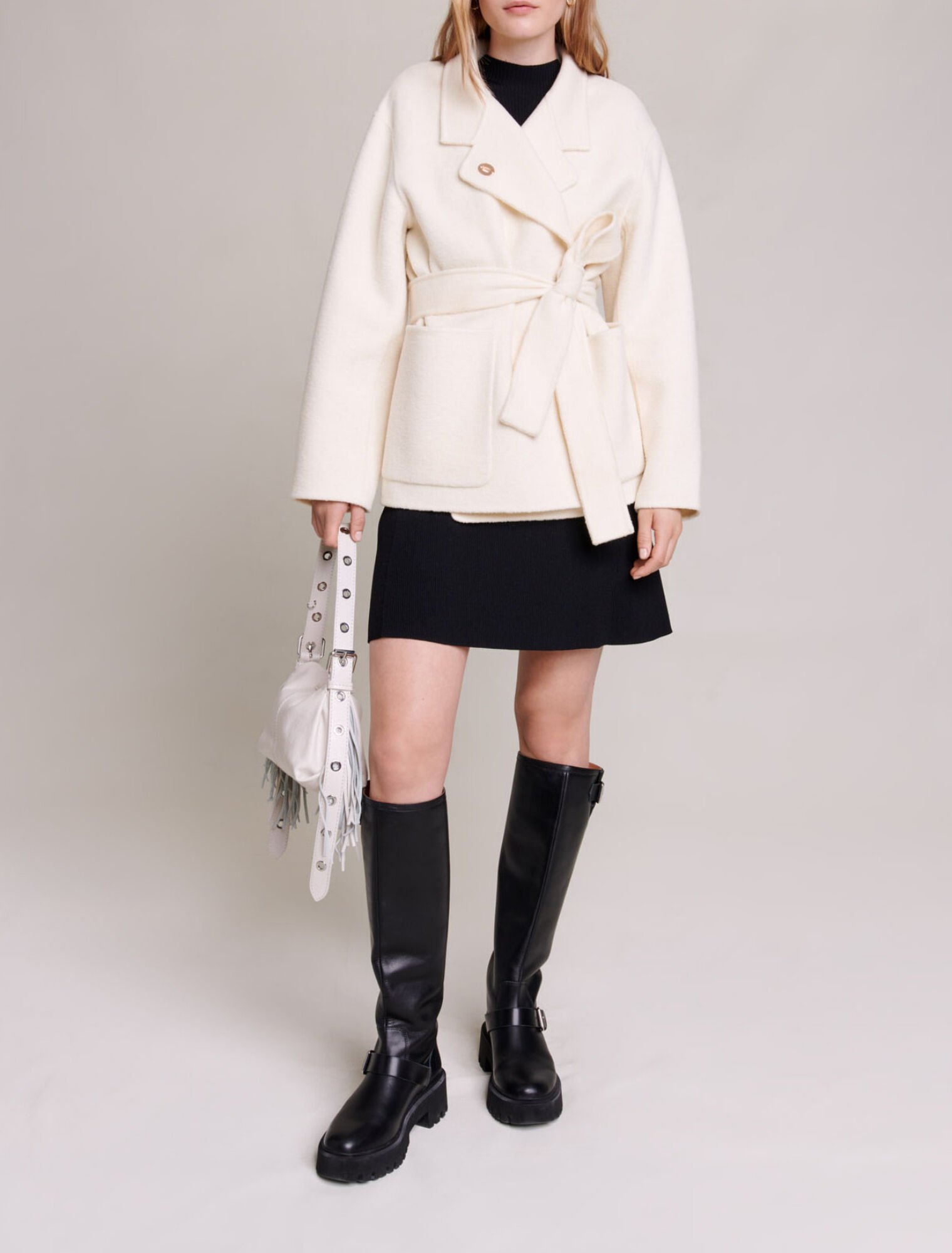 Structured wool jacket