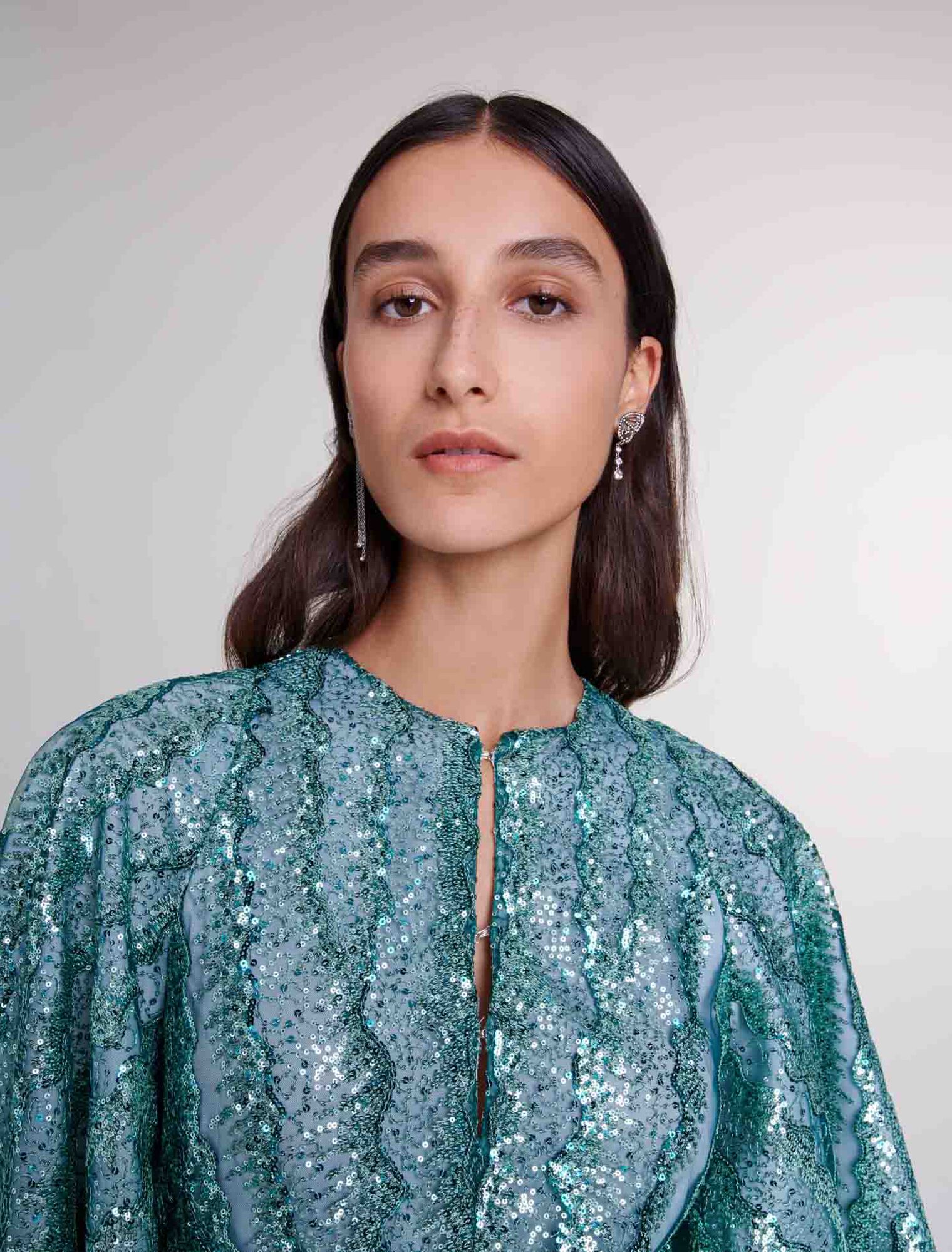 Sequin maxi dress