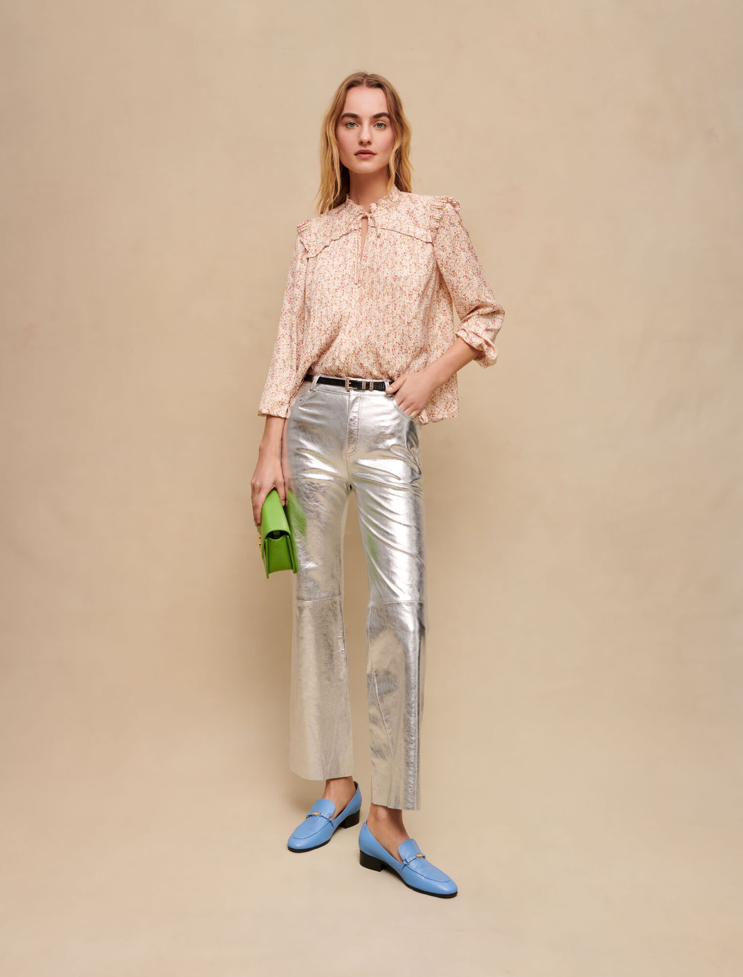Ruffled blouse