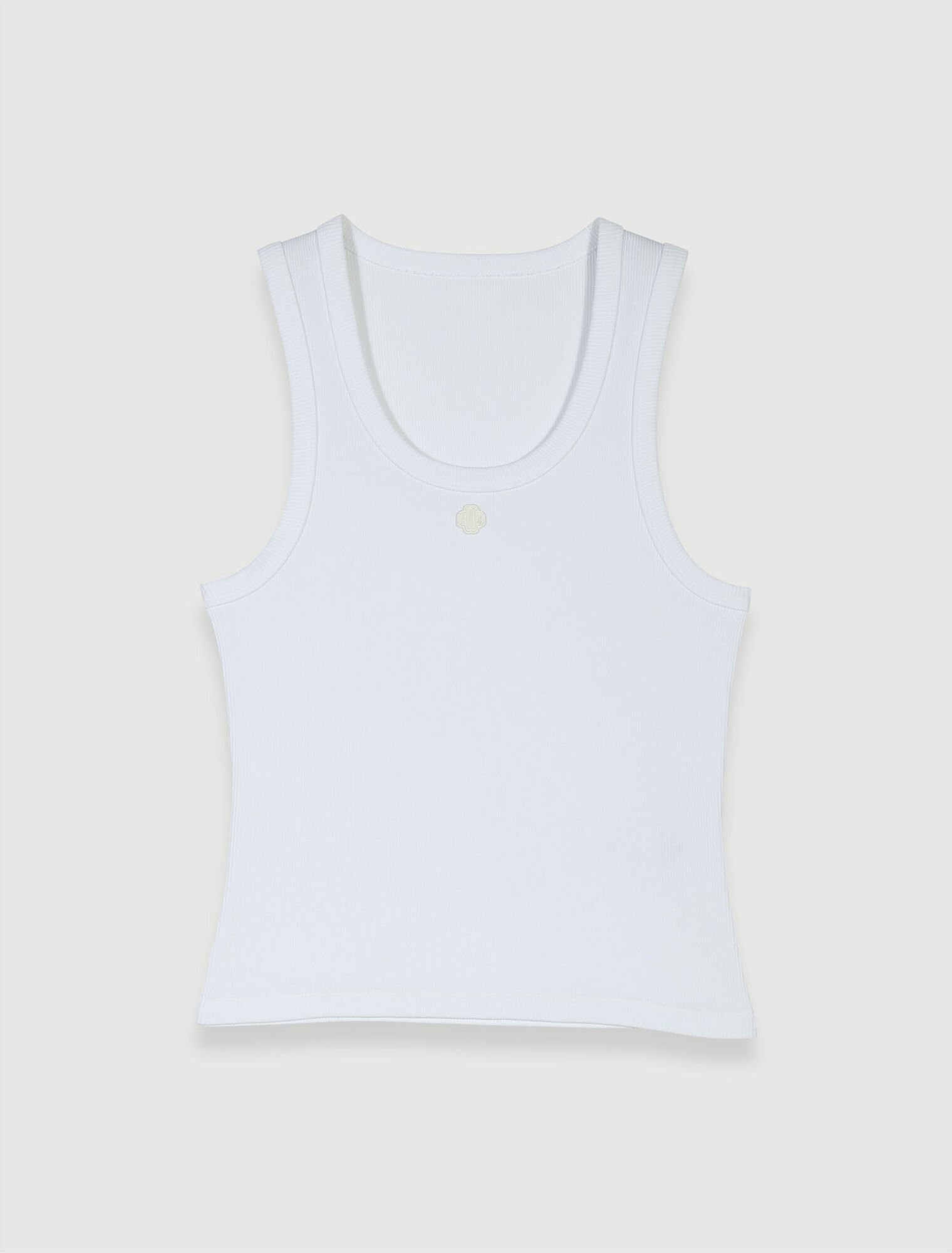 Rib knit tank top