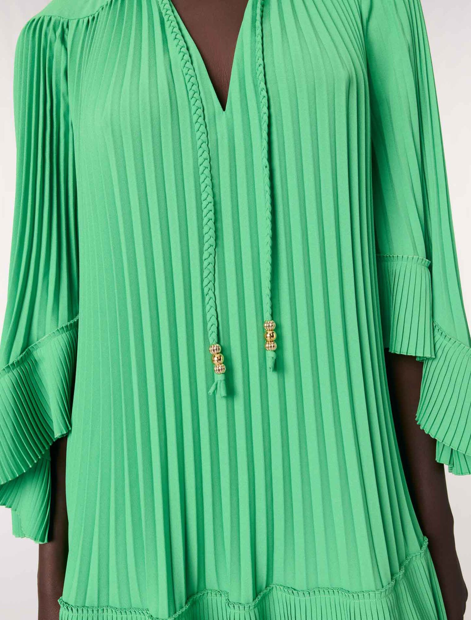 Mini pleated dress