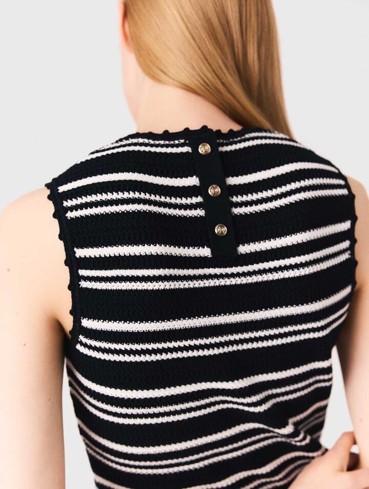 Short crochet dress