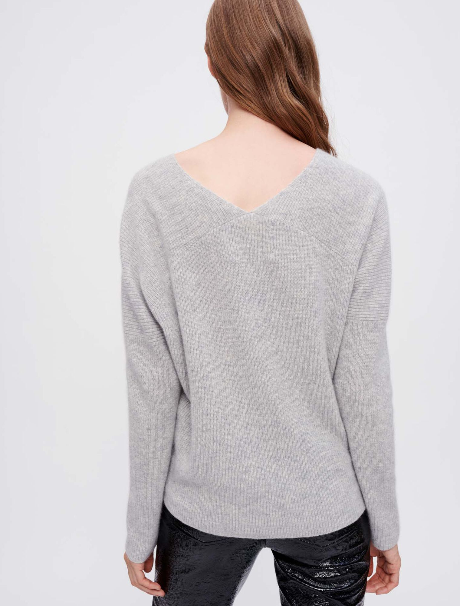 Ribbed cashmere jumper