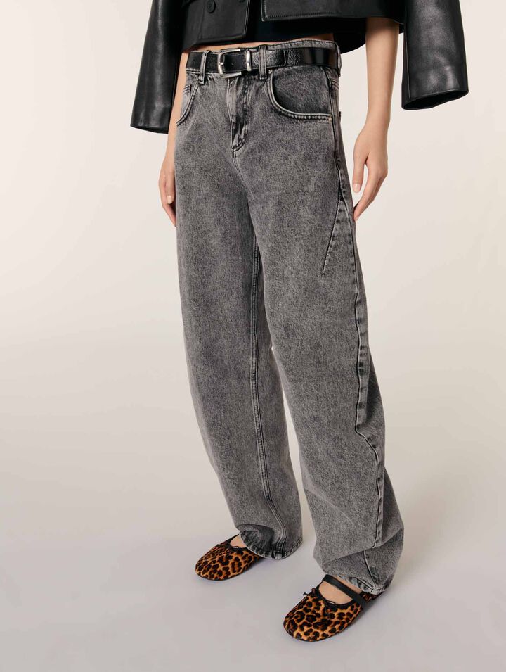 Oversized balloon jean