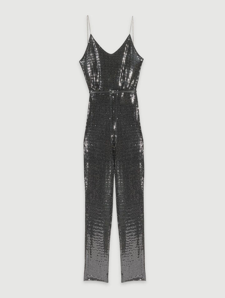 Sequinned jumpsuit