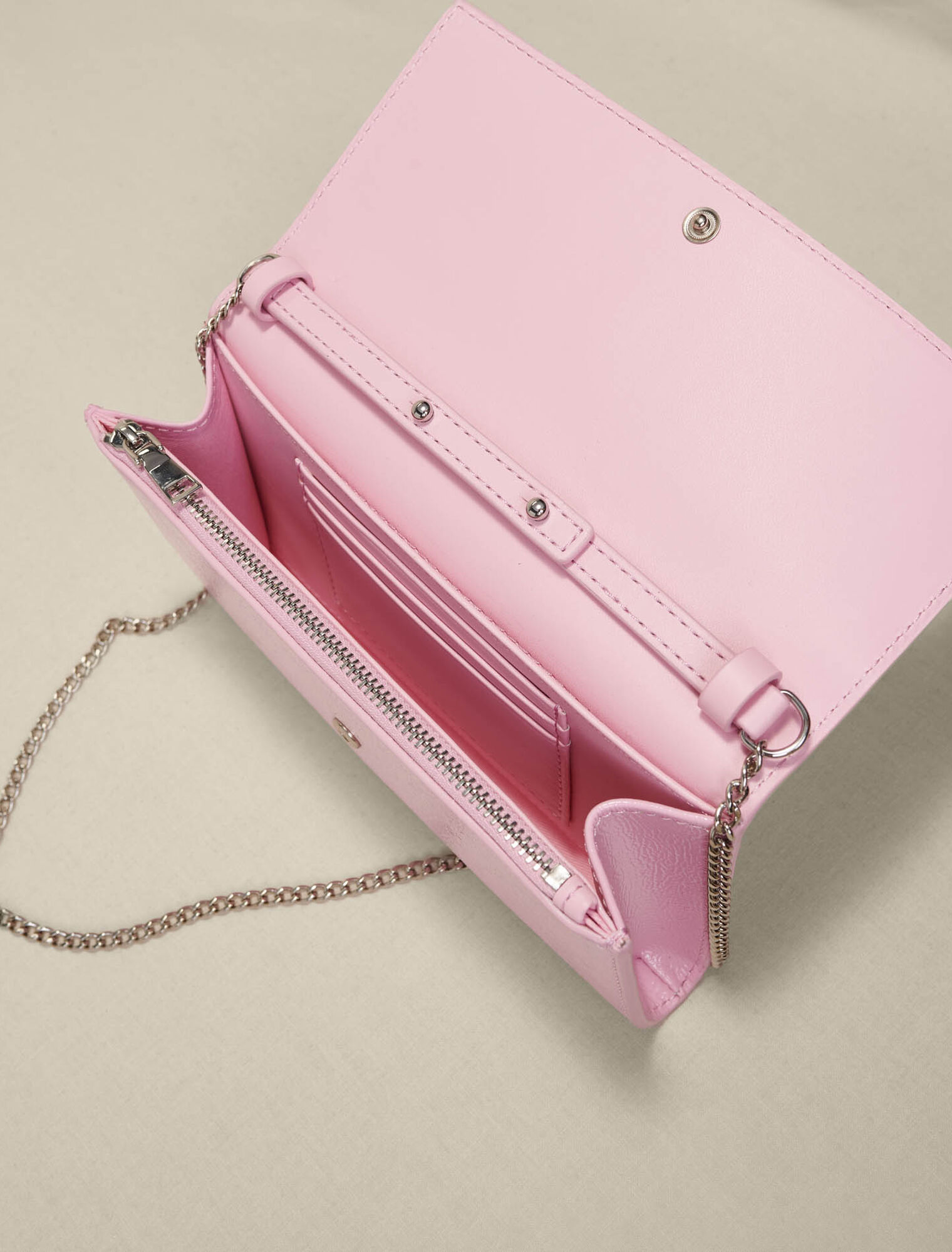Pink wallet bag
