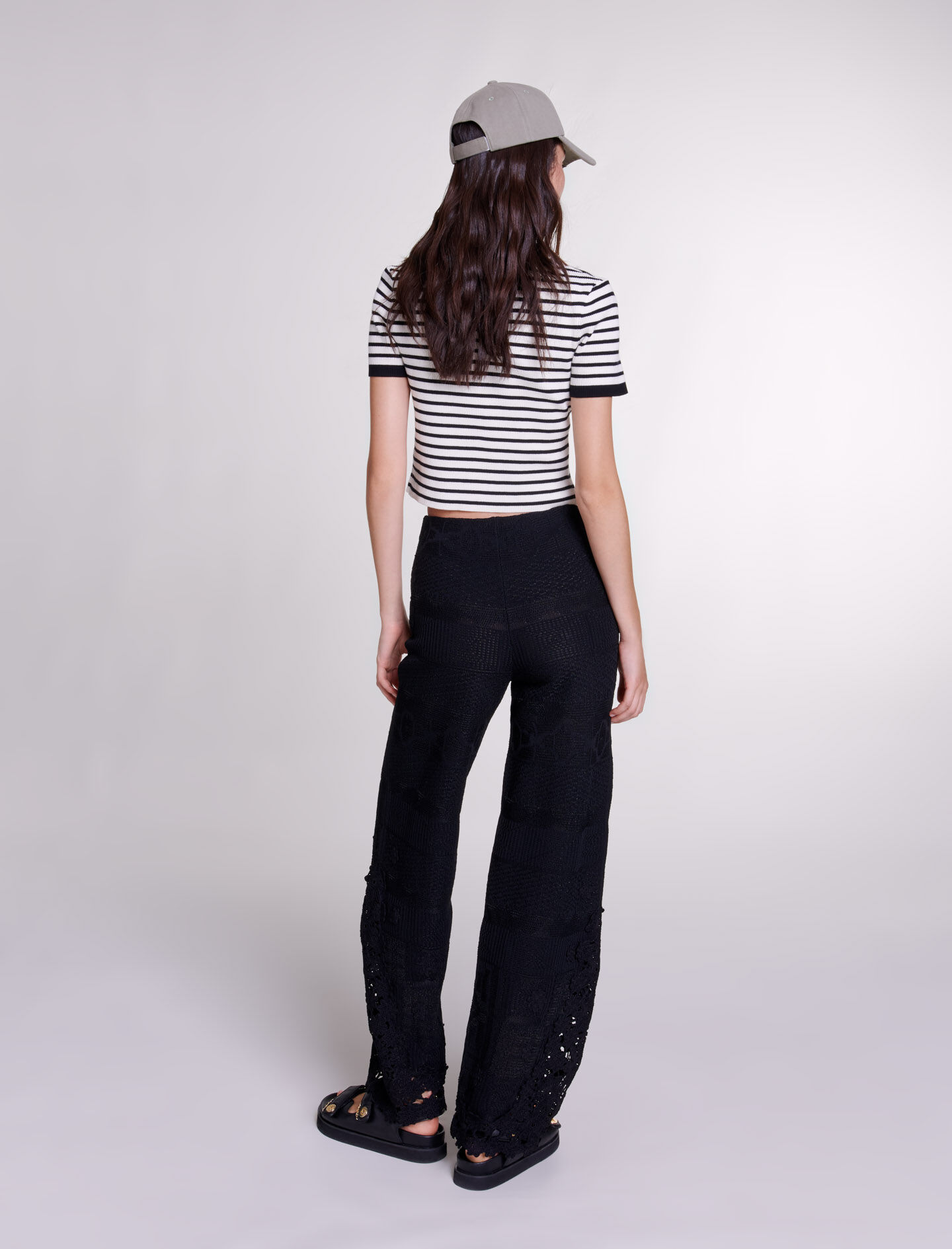 Crochet trousers