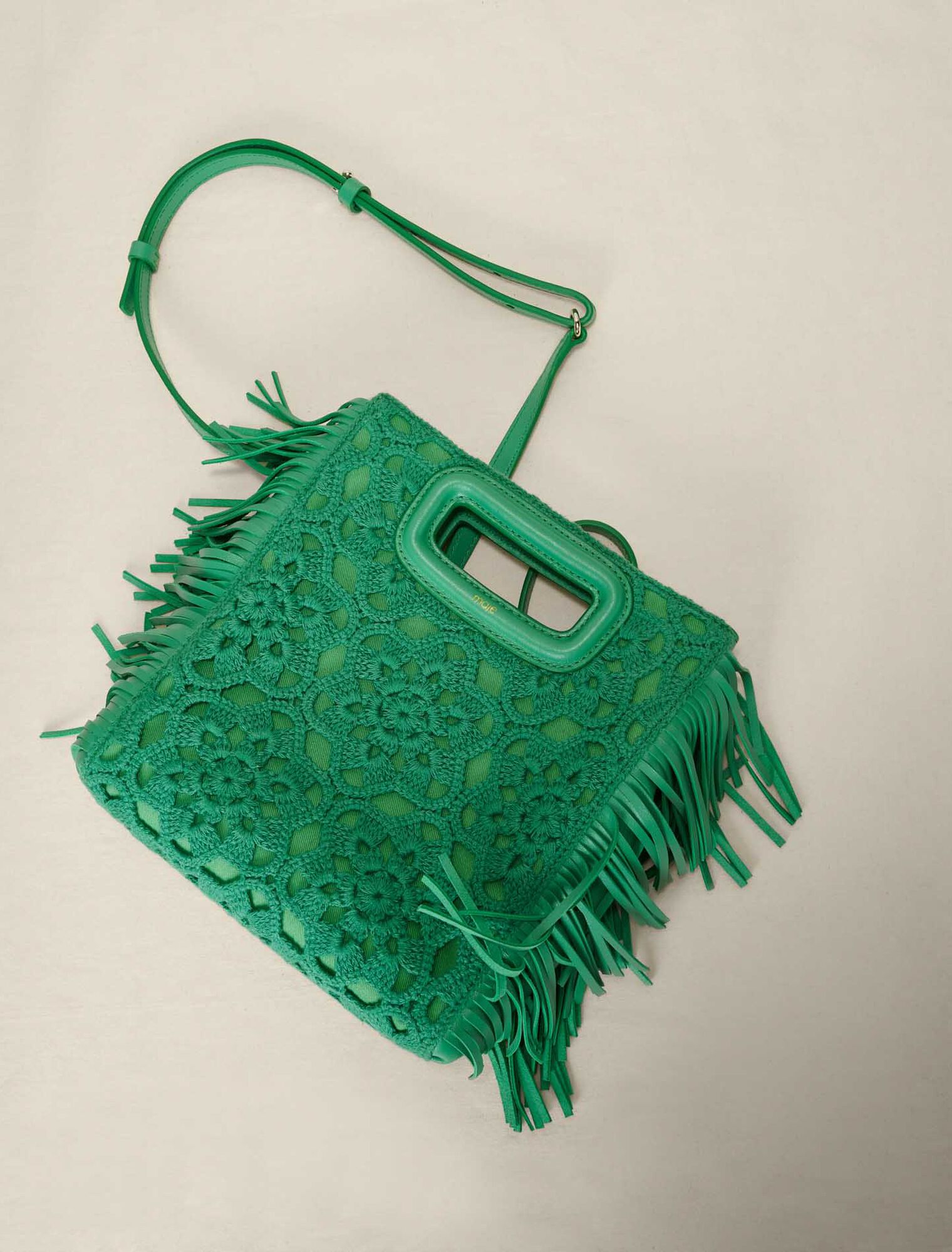 Crochet M bag
