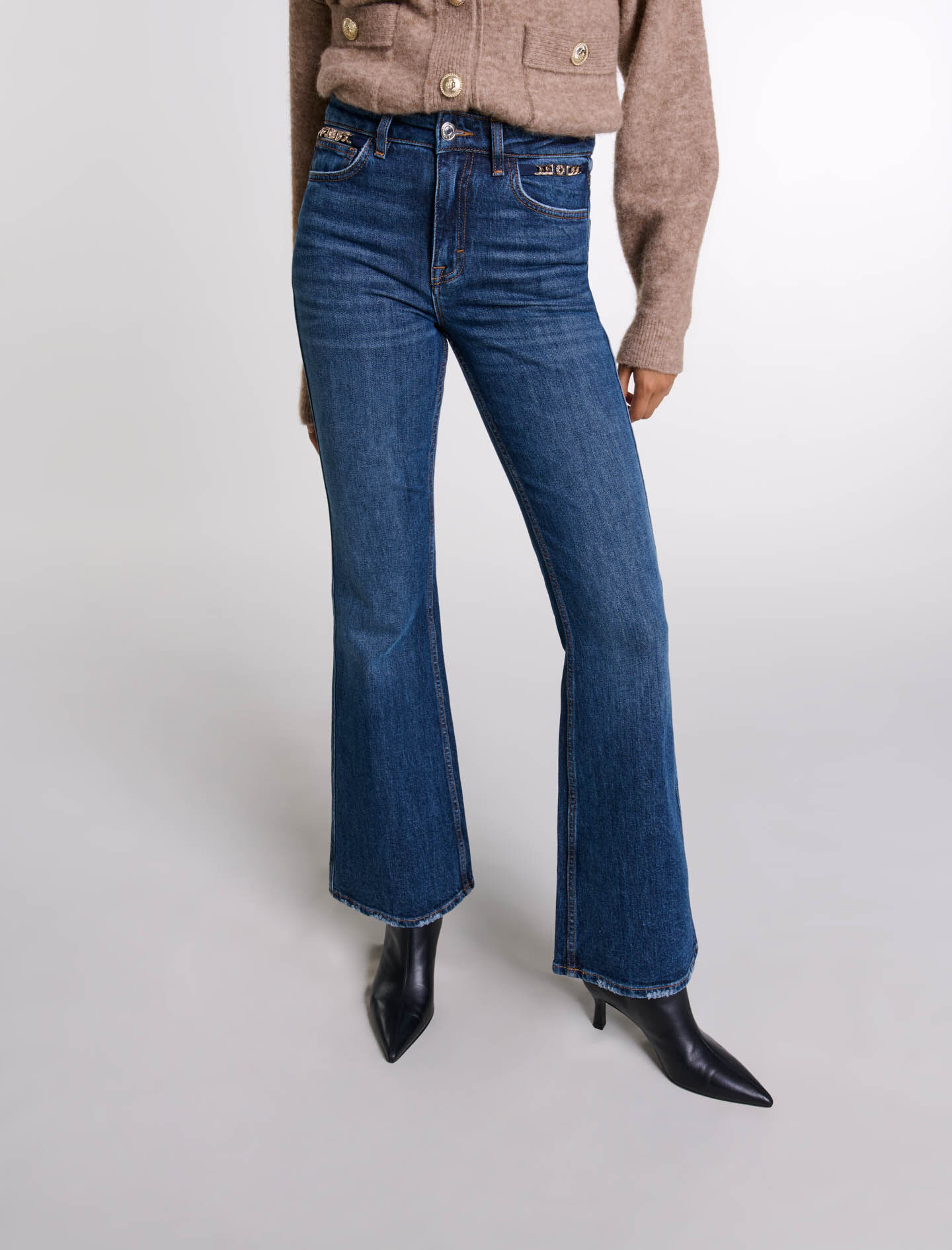Flared jeans