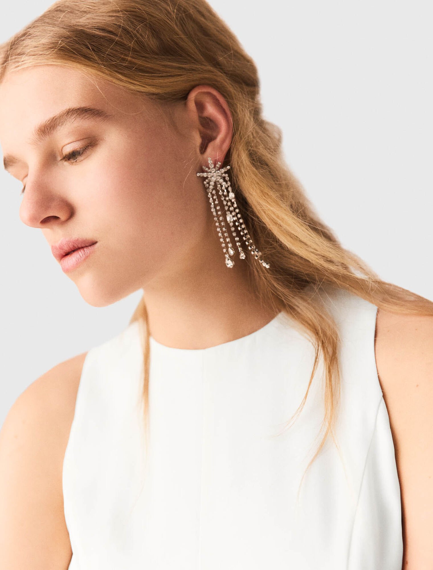 Star strass-earings