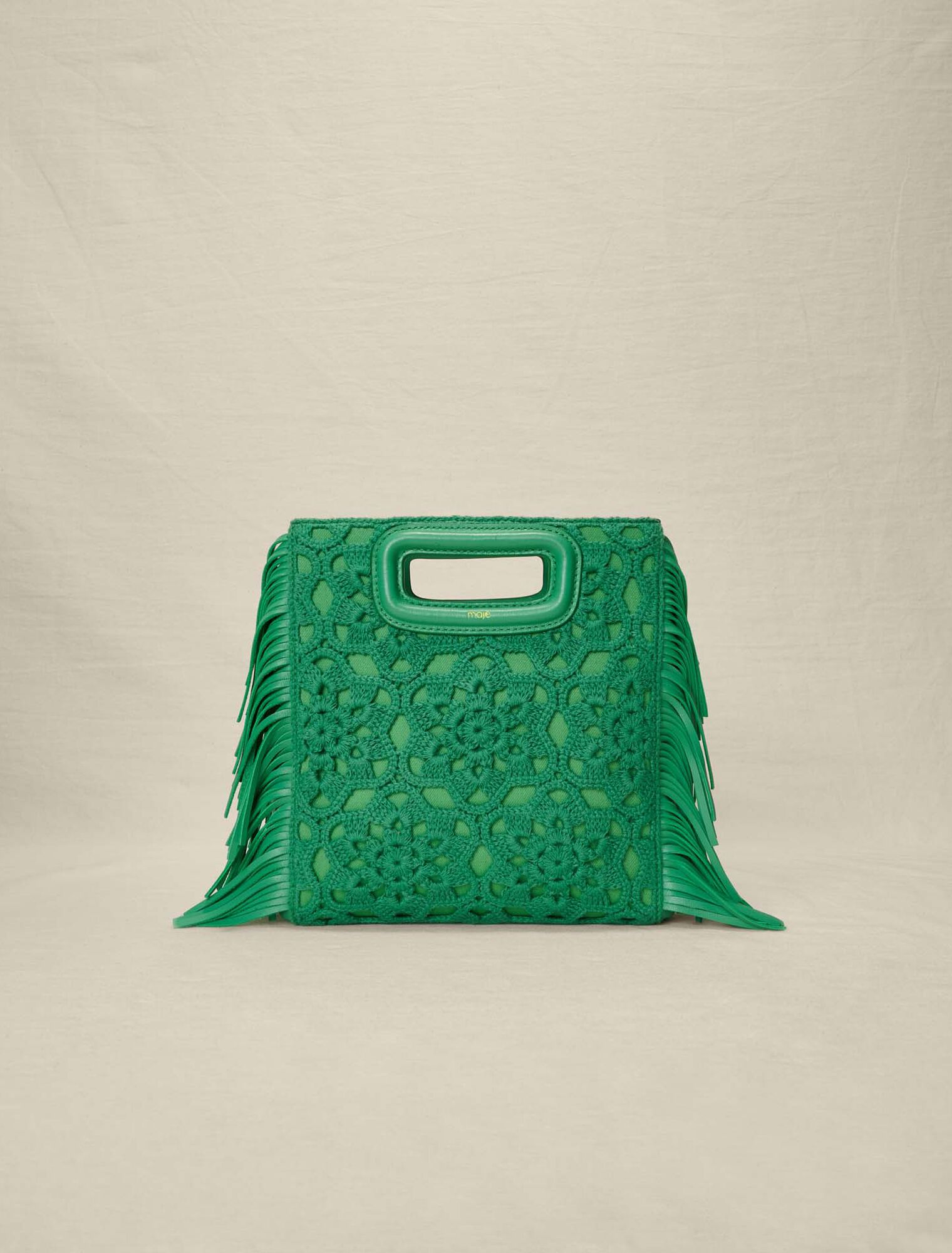 Crochet M bag