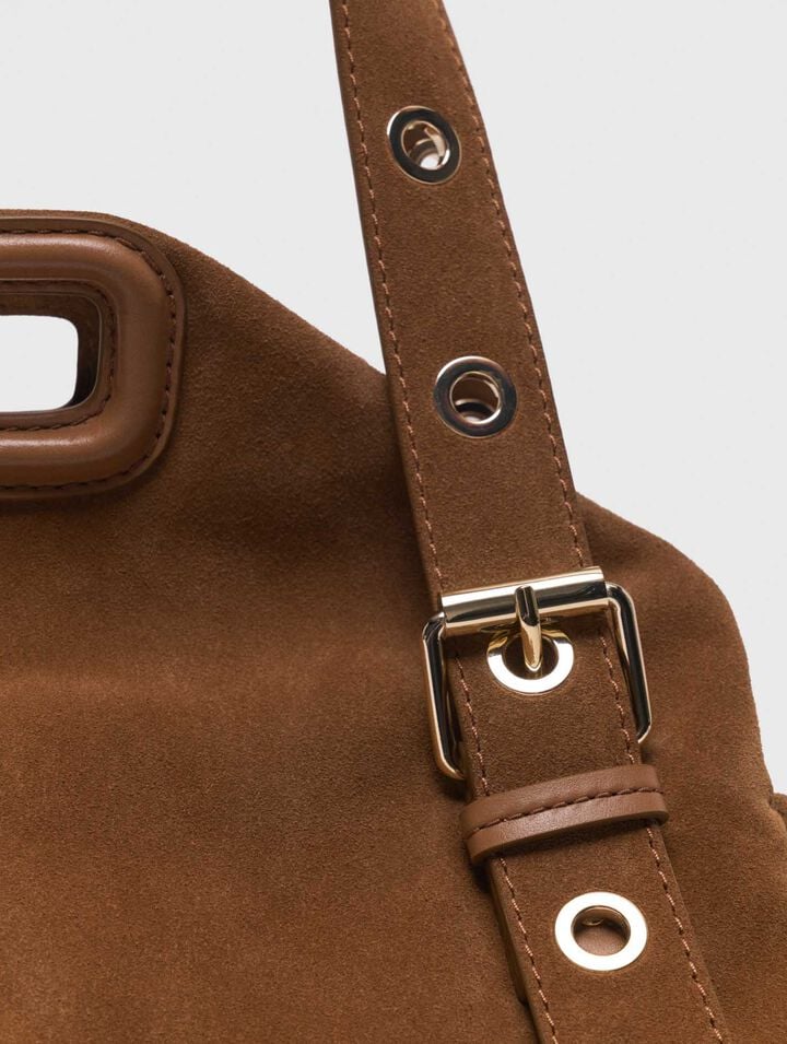 Suede Miss M XL bag