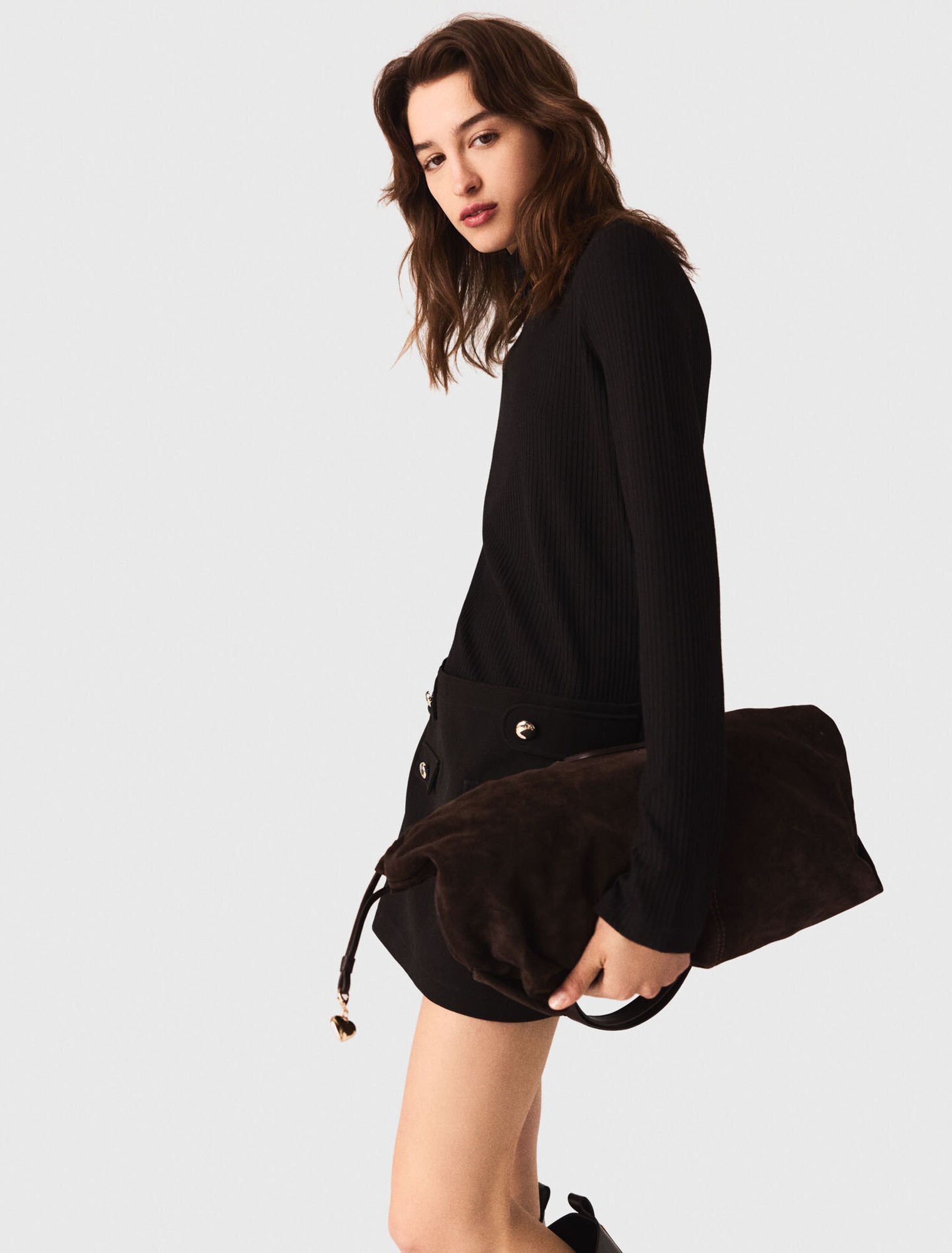 Short turtle neck dress