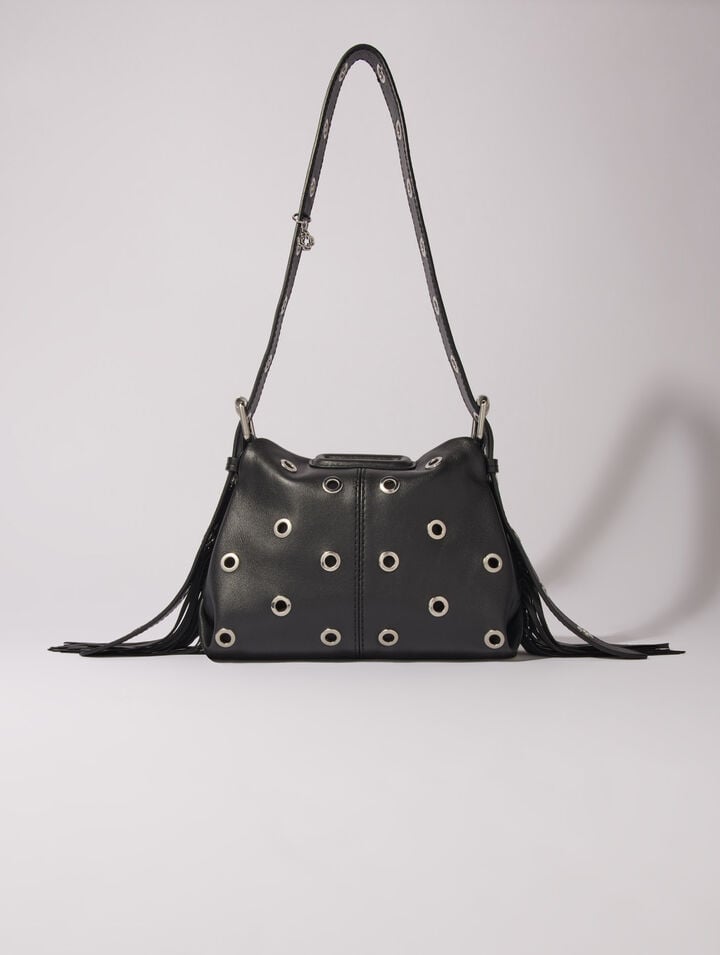 Miss M Mini eyelet leather bag