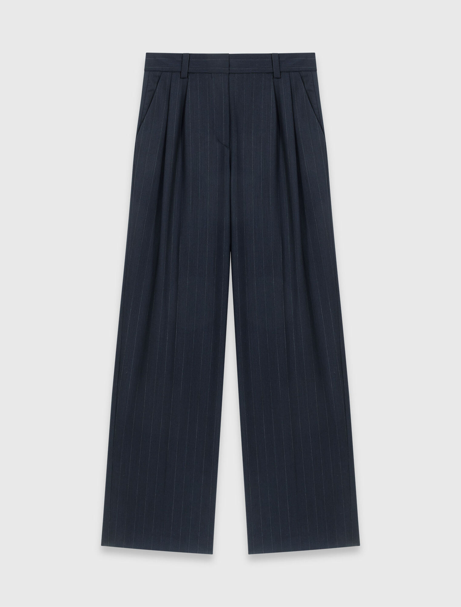 Striped suit trousers