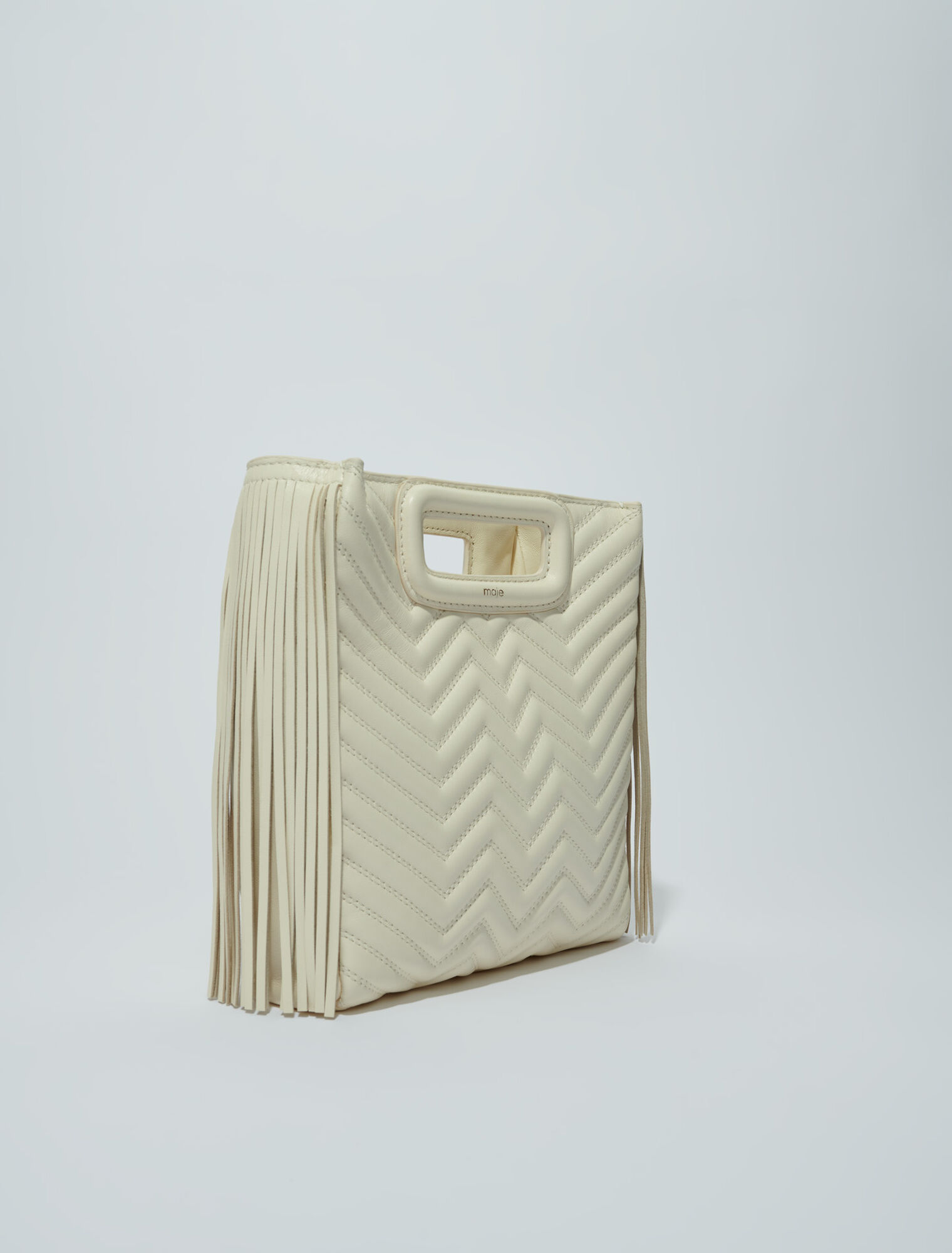 Quilted Fringe M Bag