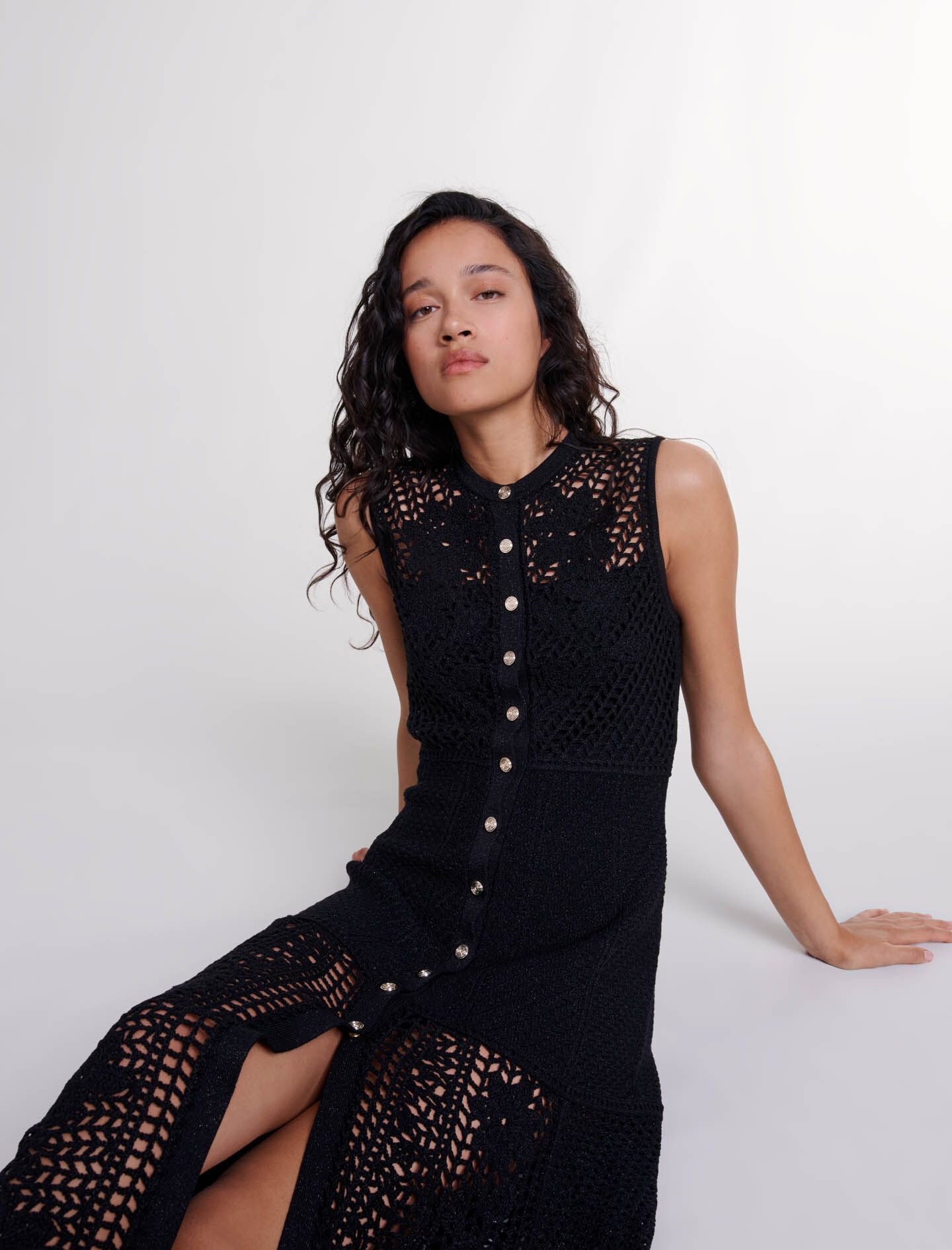 ANDMARY】Mel knit mini dress