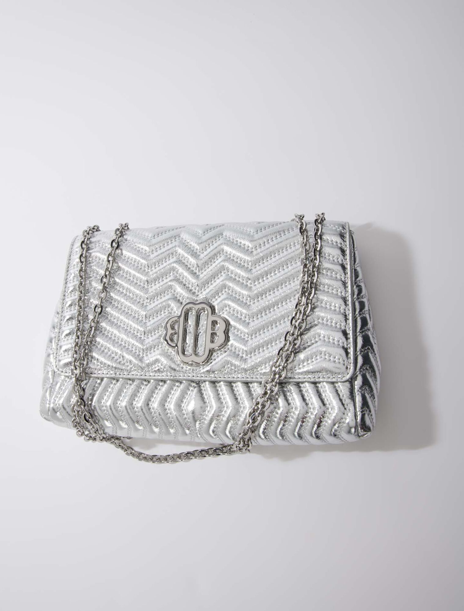 Leather chain bag